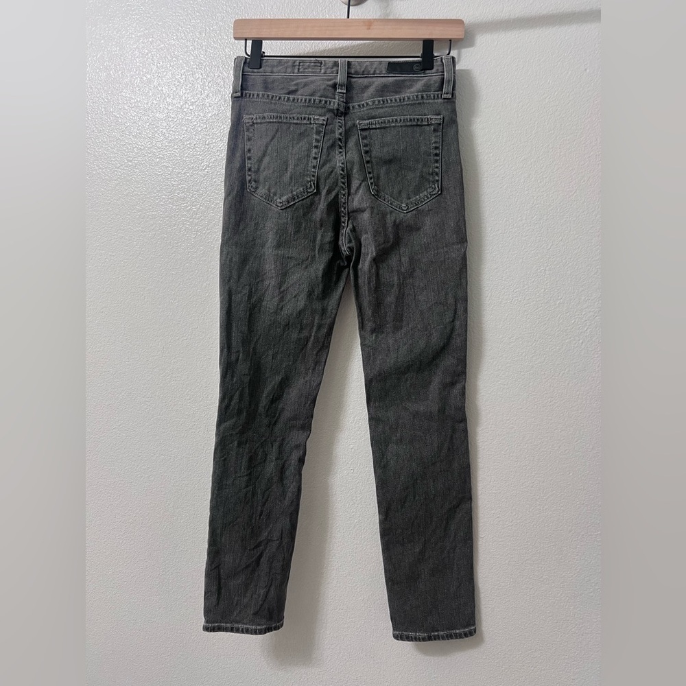 AG Adriano Goldschmied Isabelle High Rise Straight Crop Jeans 25R - Picture 7 of 10